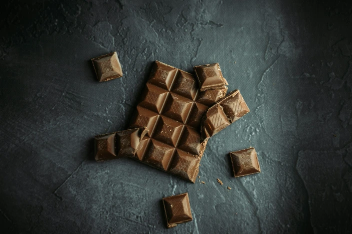 brown wooden blocks on gray concrete floor
