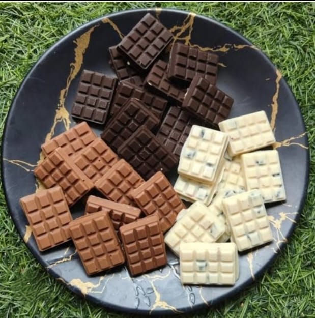 Mini Dry Fruit Chocolate Bars